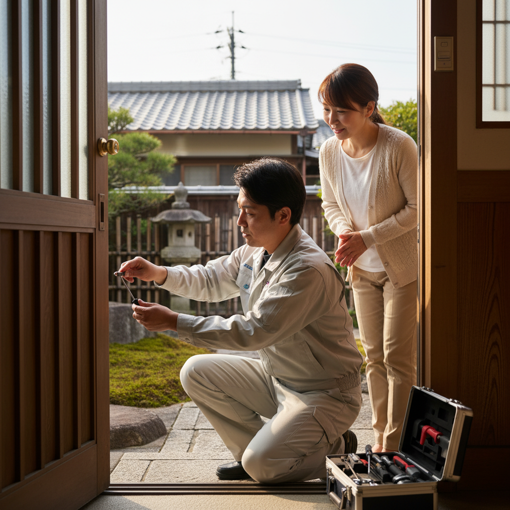 千葉県白子町でドア修理業者選び・失敗回避のために
