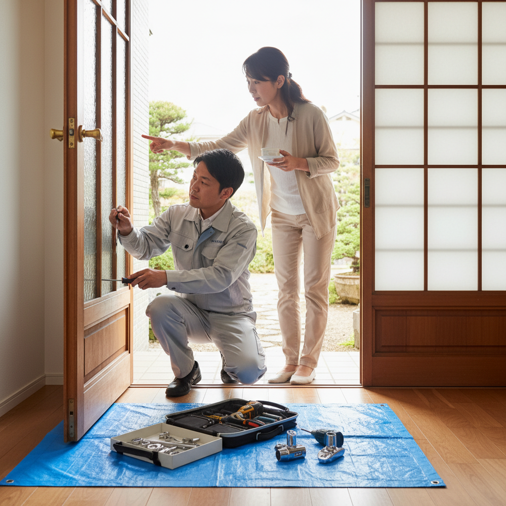 東京都東久留米市でドア修理業者選び！失敗しないためのポイント