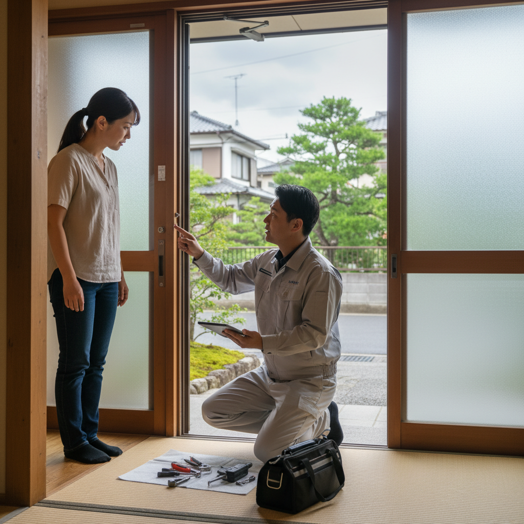 東京都あきる野市雨間 ドア修理の料金相場と依頼の流れ