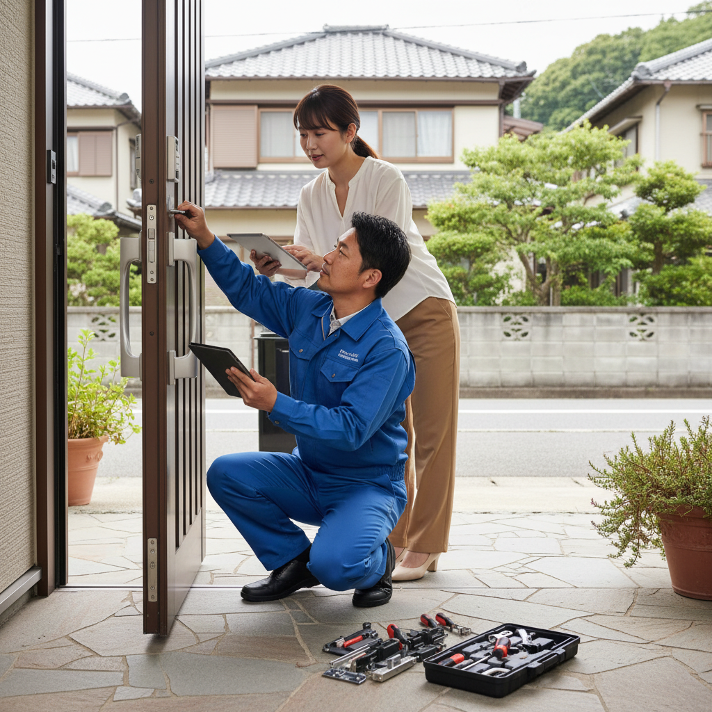 東京都あきる野市舘谷台 ドア修理の料金・事例・依頼の流れ
