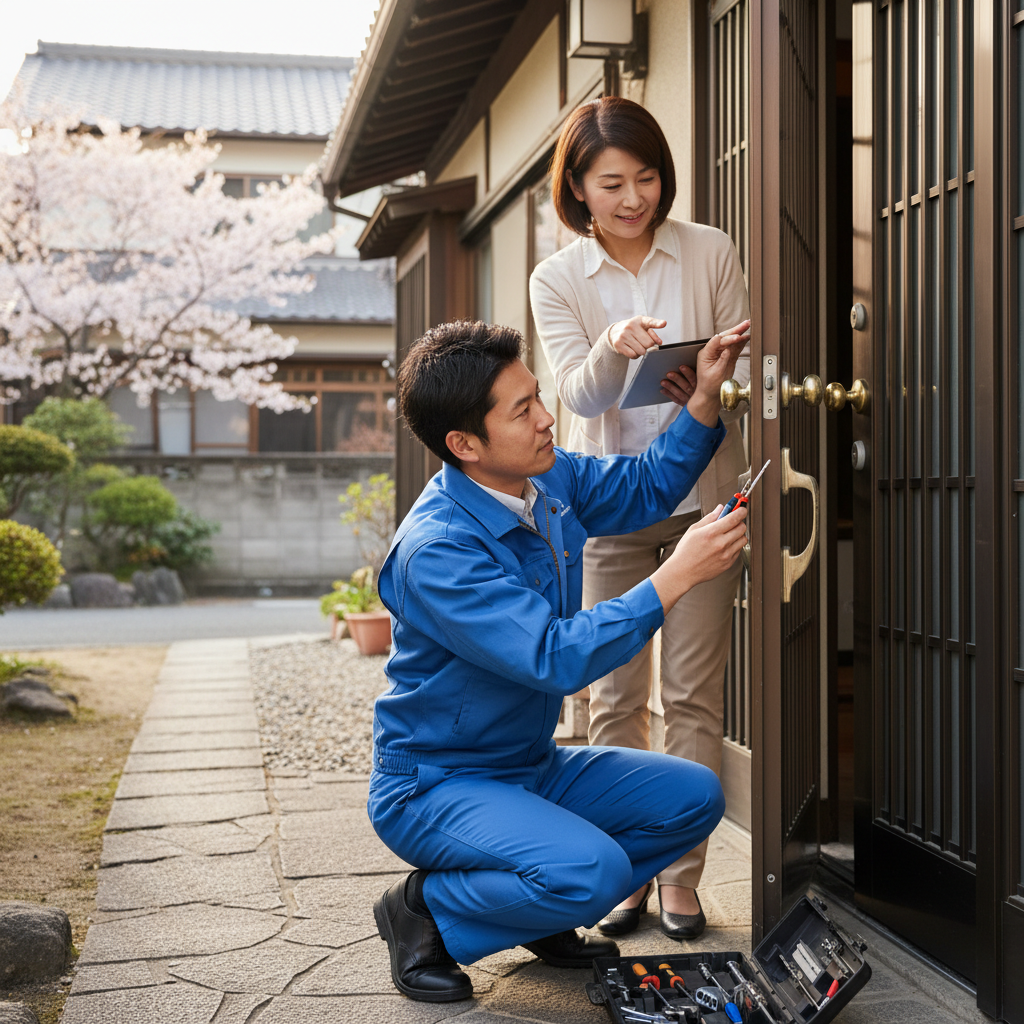 東京都あきる野市牛沼のドア修理|料金相場・事例紹介・依頼の流れ