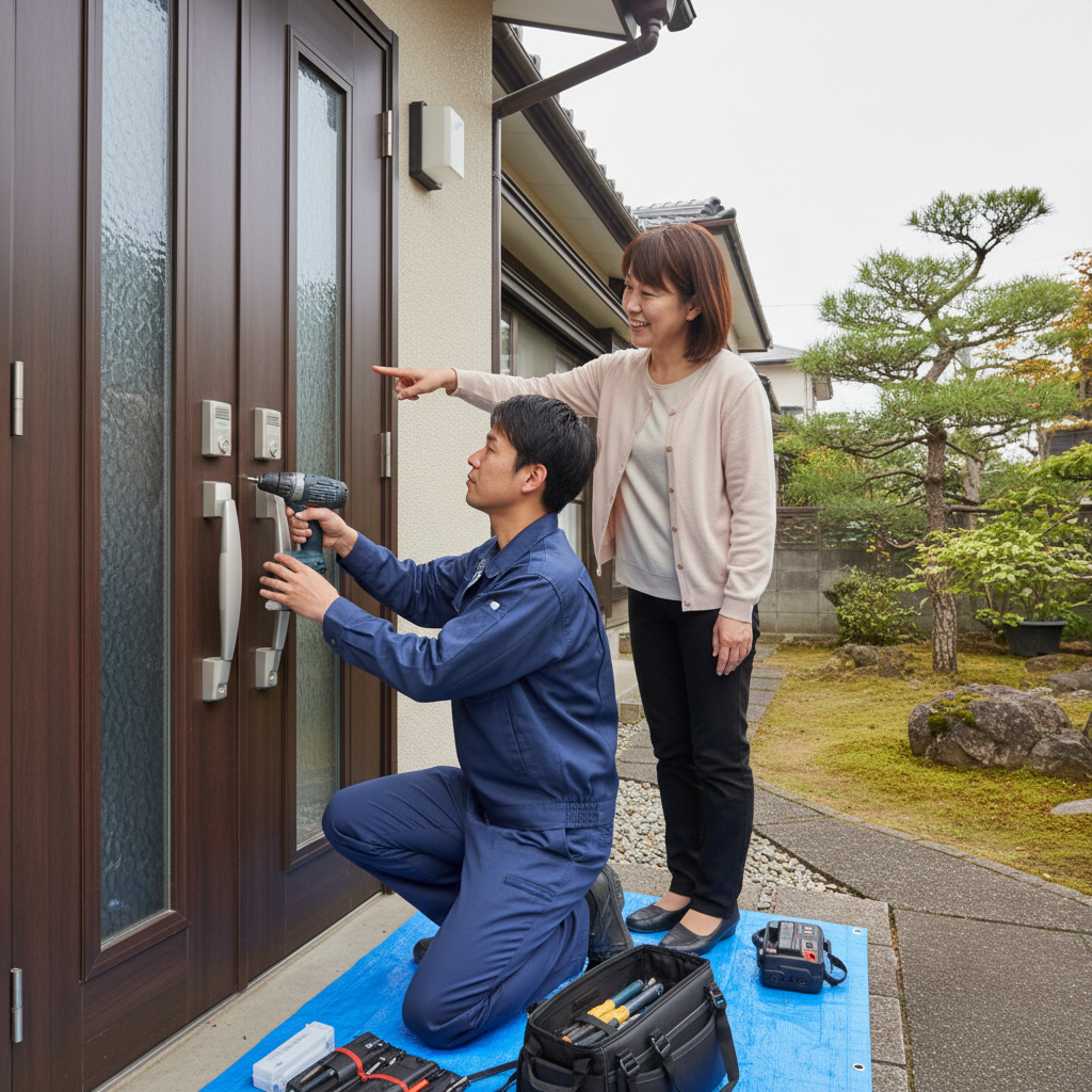 東京都あきる野市原小宮 ドア修理｜料金相場・事例・依頼の流れ