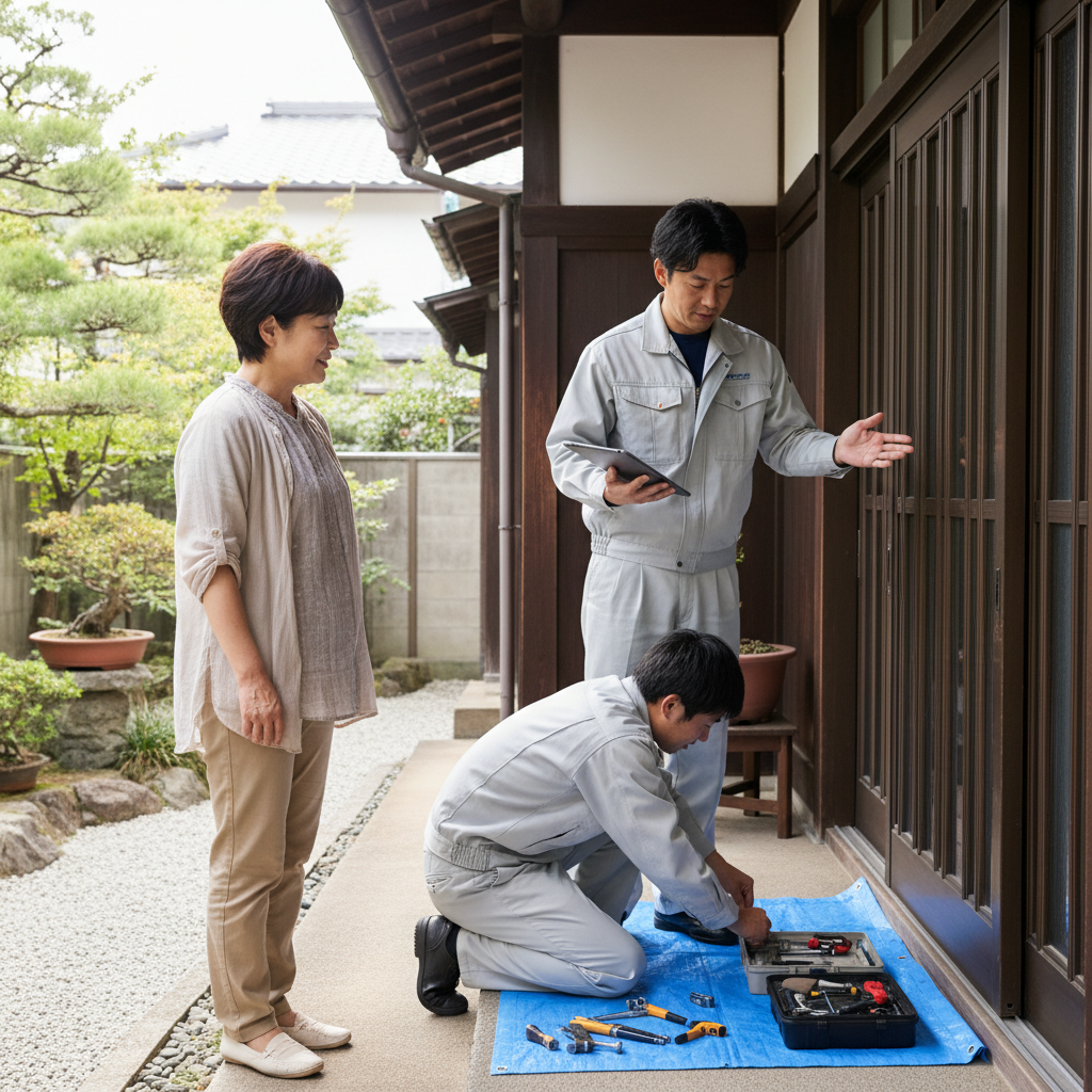 東京都あきる野市五日市 ドア修理の料金相場と依頼の流れ