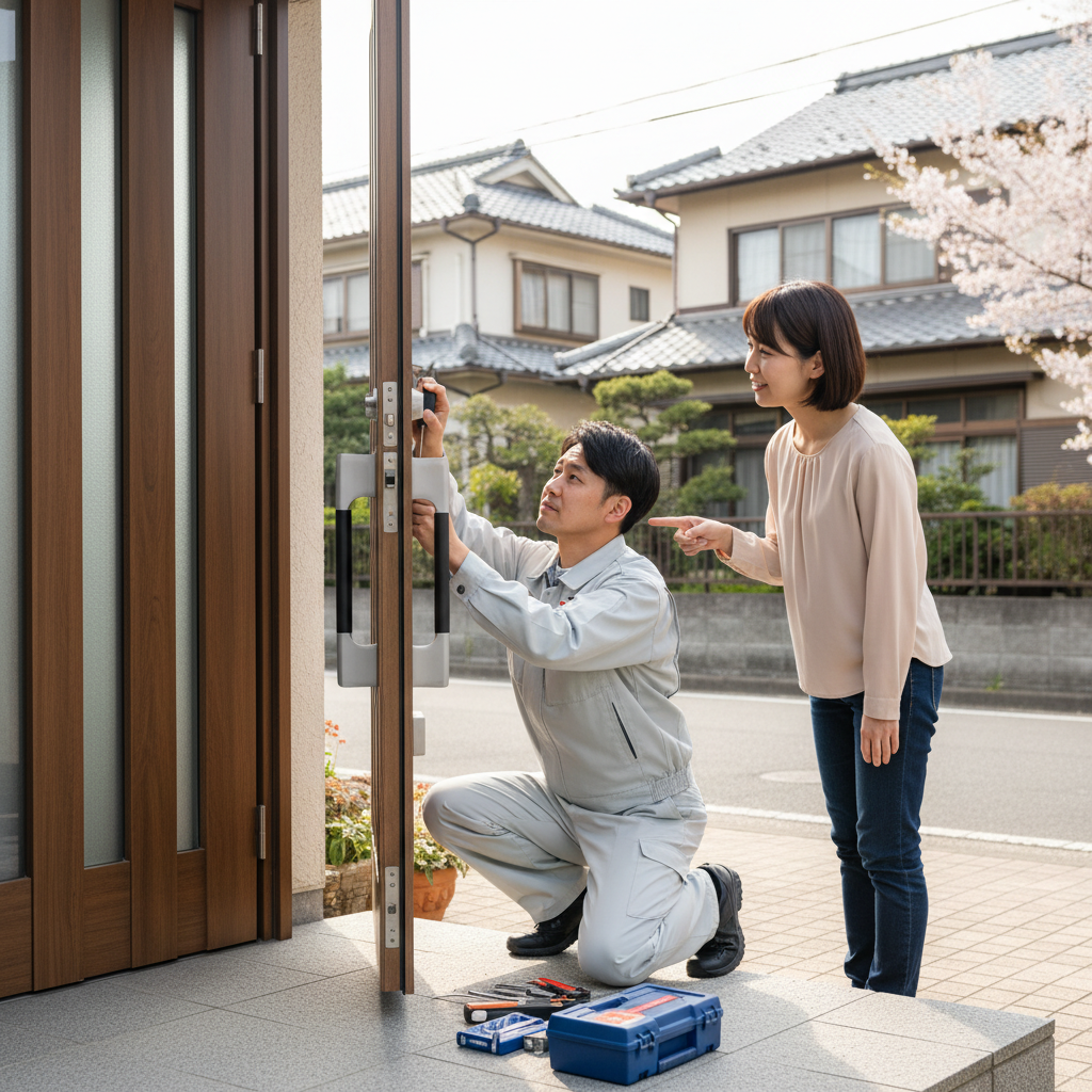 東京都あきる野市三内 ドア修理|料金相場・事例・依頼の流れ