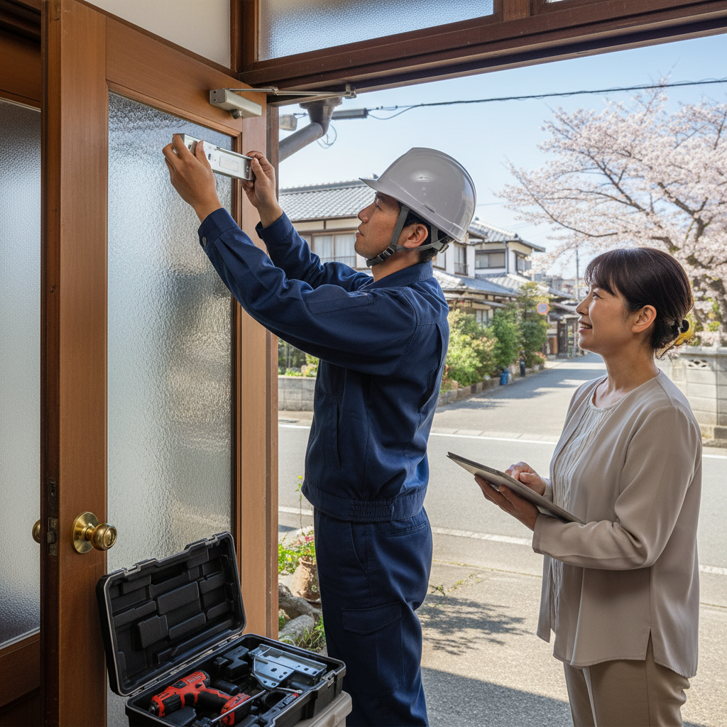 東京都あきる野市秋川のドア修理料金相場・事例・依頼の流れ