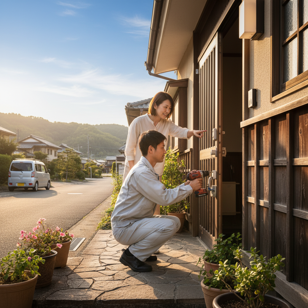 東京都あきる野市小川 ドア修理の料金・事例・依頼の流れ