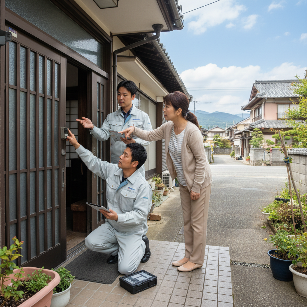 東京都あきる野市小中野 ドア修理の料金相場と依頼の流れ