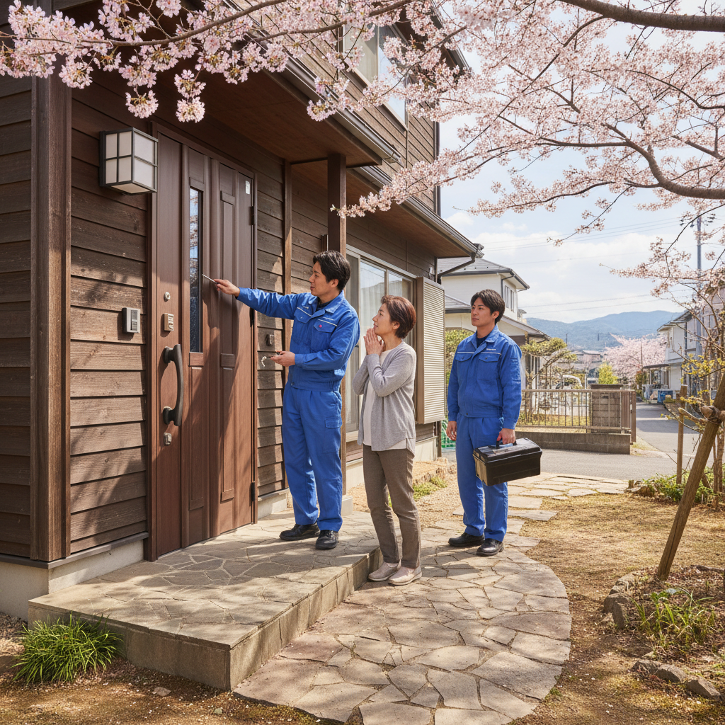 東京都あきる野市小和田のドア修理｜料金・事例・依頼の流れ