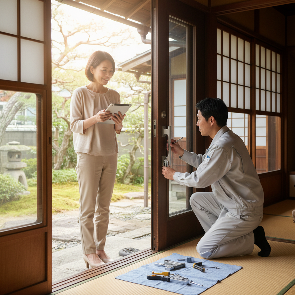 東京都あきる野市菅生 ドア修理の料金相場、事例、依頼の流れ