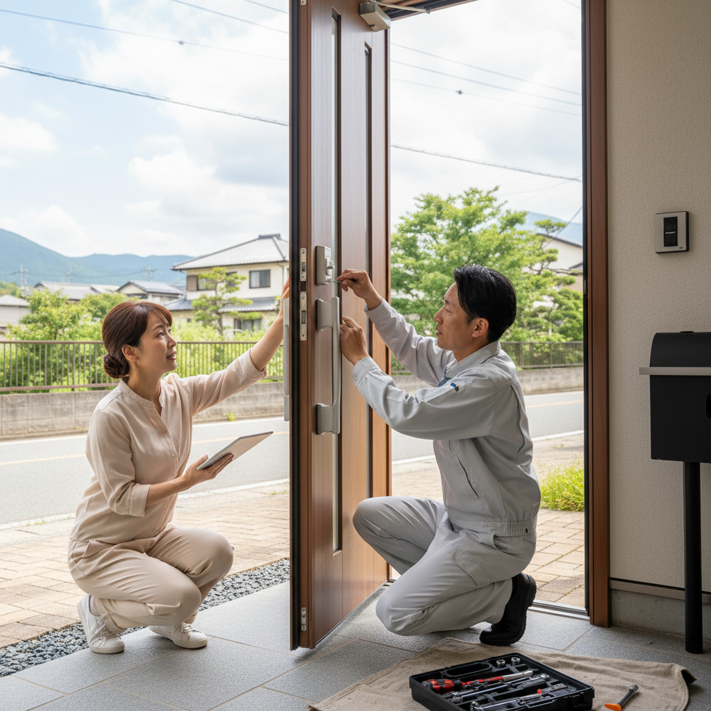 東京都あきる野市瀬戸岡のドア修理|料金相場・事例と依頼の流れ