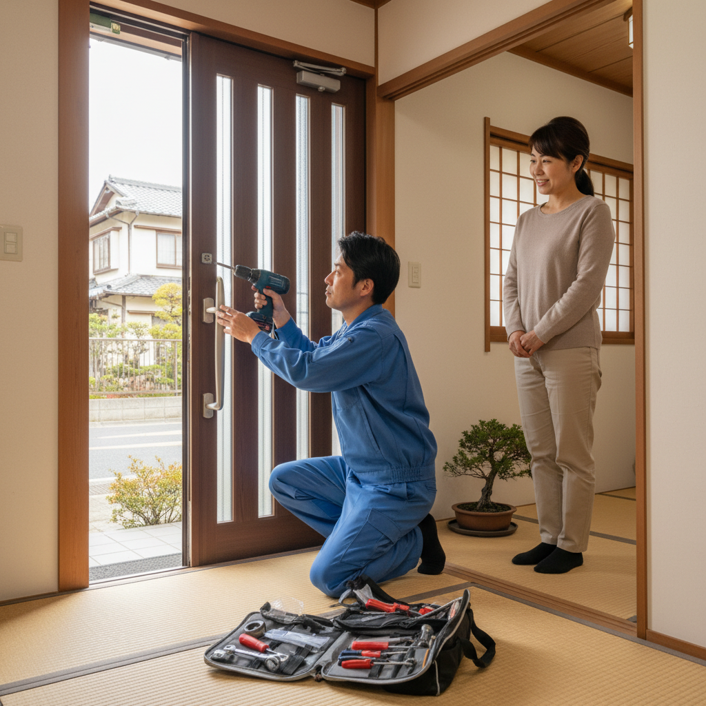 東京都あきる野市二宮のドア修理:料金相場・事例・依頼の流れ