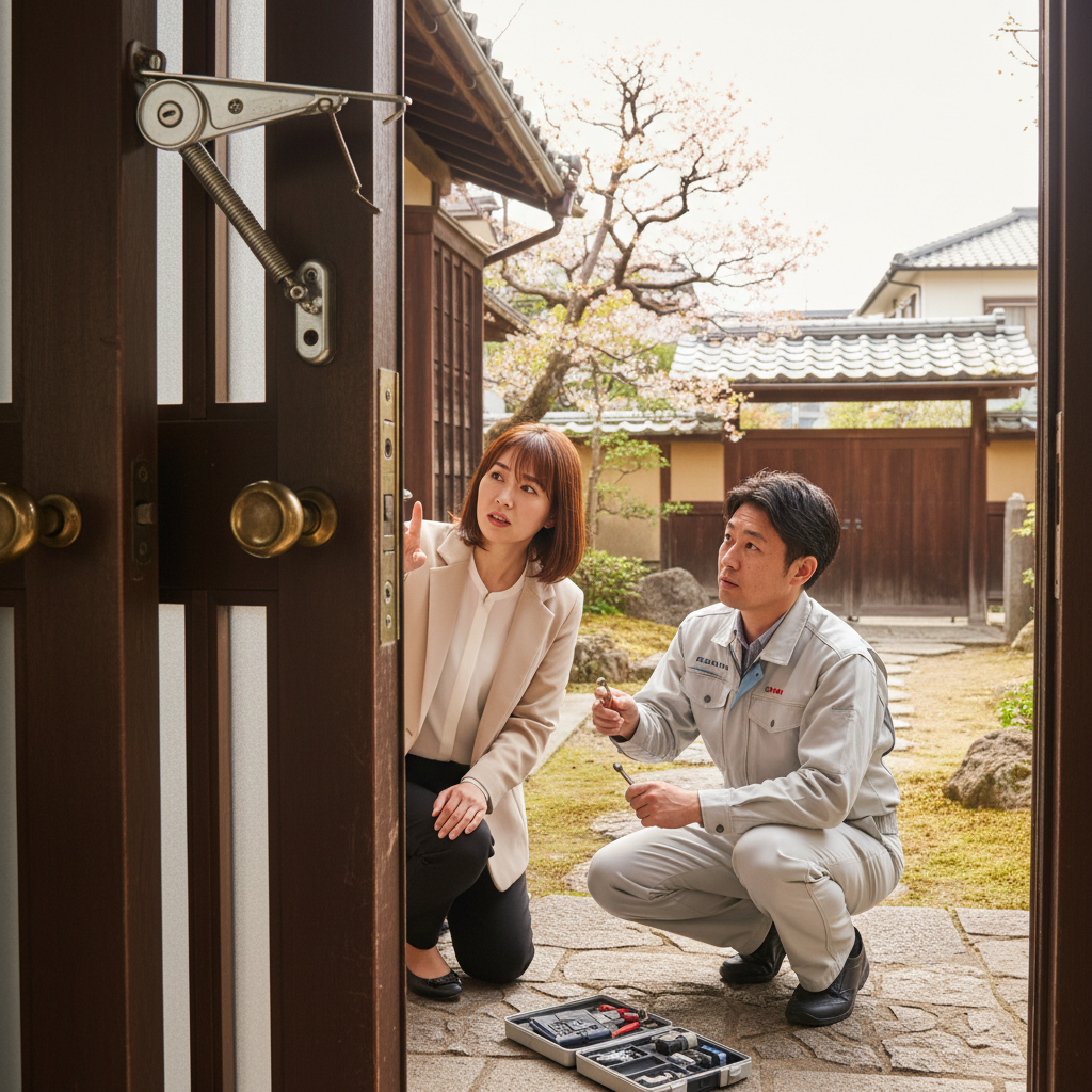 東京都あきる野市野辺 ドア修理の料金相場、事例、依頼の流れ