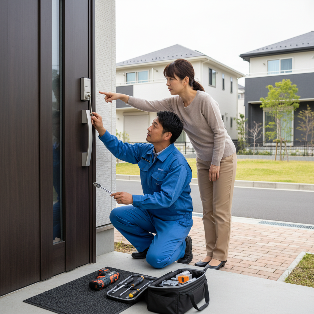 東京都稲城市向陽台でのドア修理｜料金相場と依頼の流れ