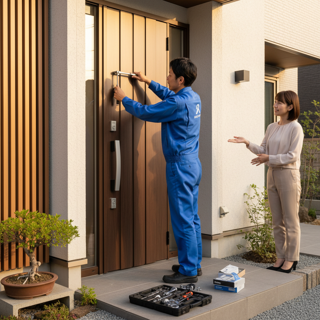 東京都稲城市若葉台のドア修理：料金相場、事例、依頼の流れ