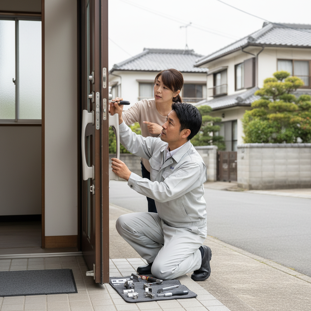 東京都稲城市平尾のドア修理:料金相場、事例、依頼の流れ