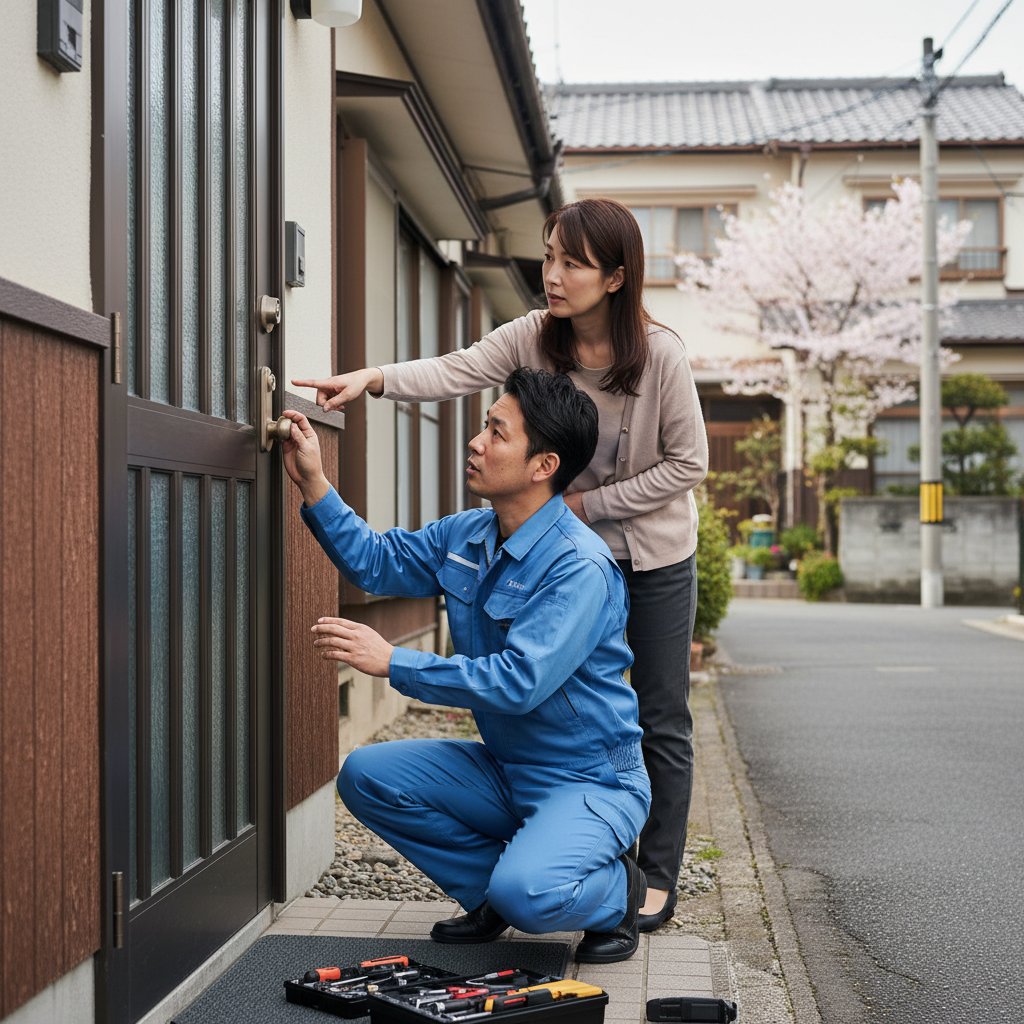 東京都稲城市矢野口のドア修理|料金相場・事例・依頼の流れ