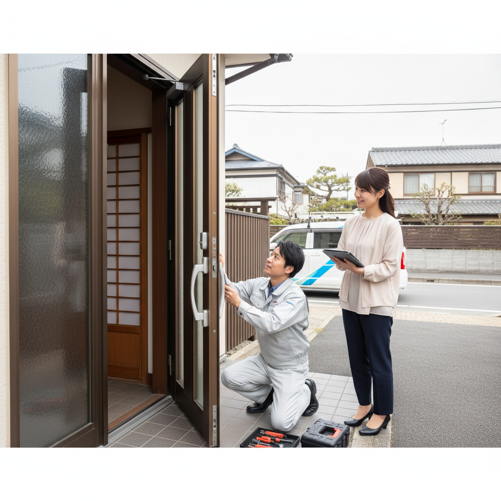 東京都羽村市玉川 ドア修理の料金・事例・依頼の流れ