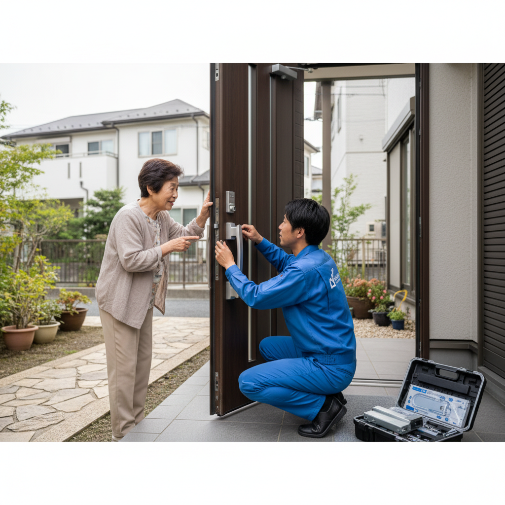 東京都羽村市双葉町 ドア修理：料金相場、事例、依頼の流れ