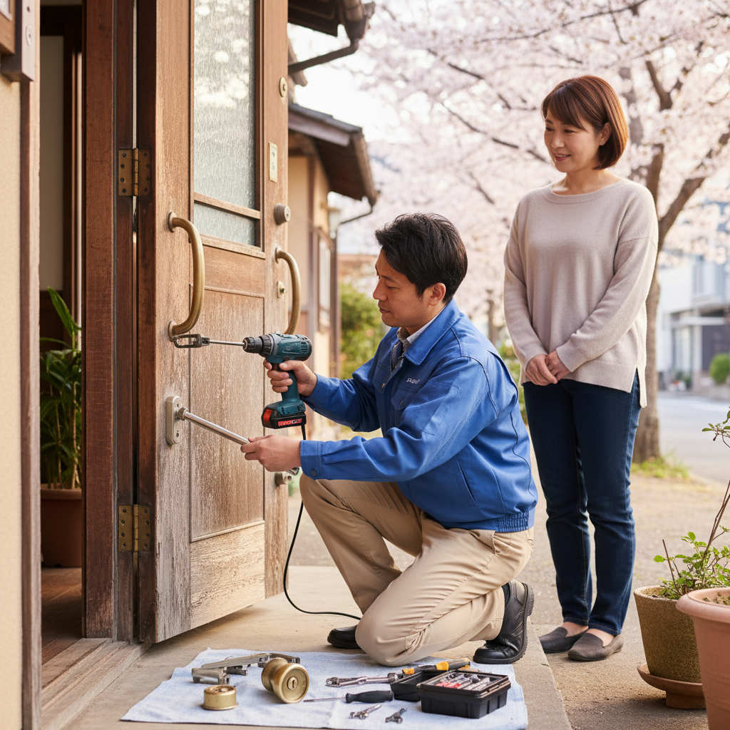 東京都葛飾区お花茶屋のドア修理:料金・事例・依頼の流れ