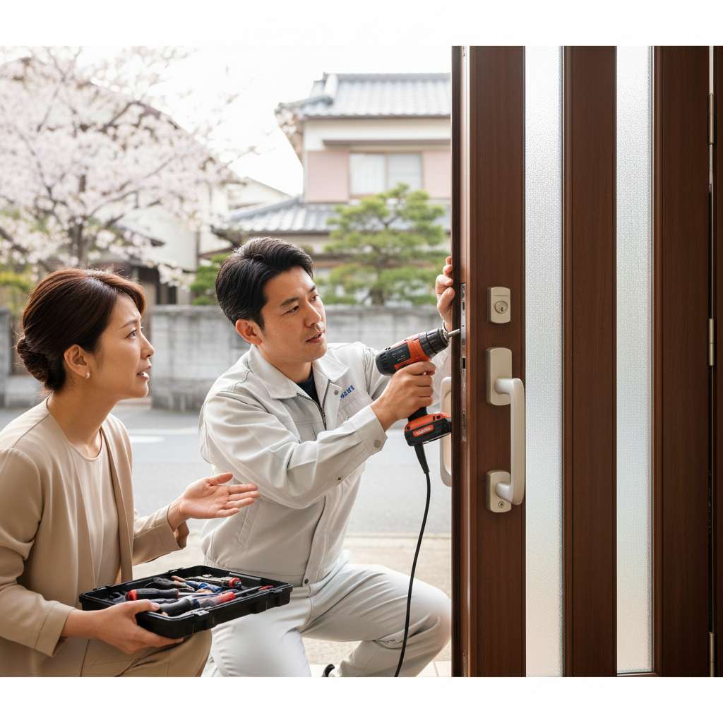 東京都葛飾区亀有のドア修理|料金相場・事例・依頼の流れ
