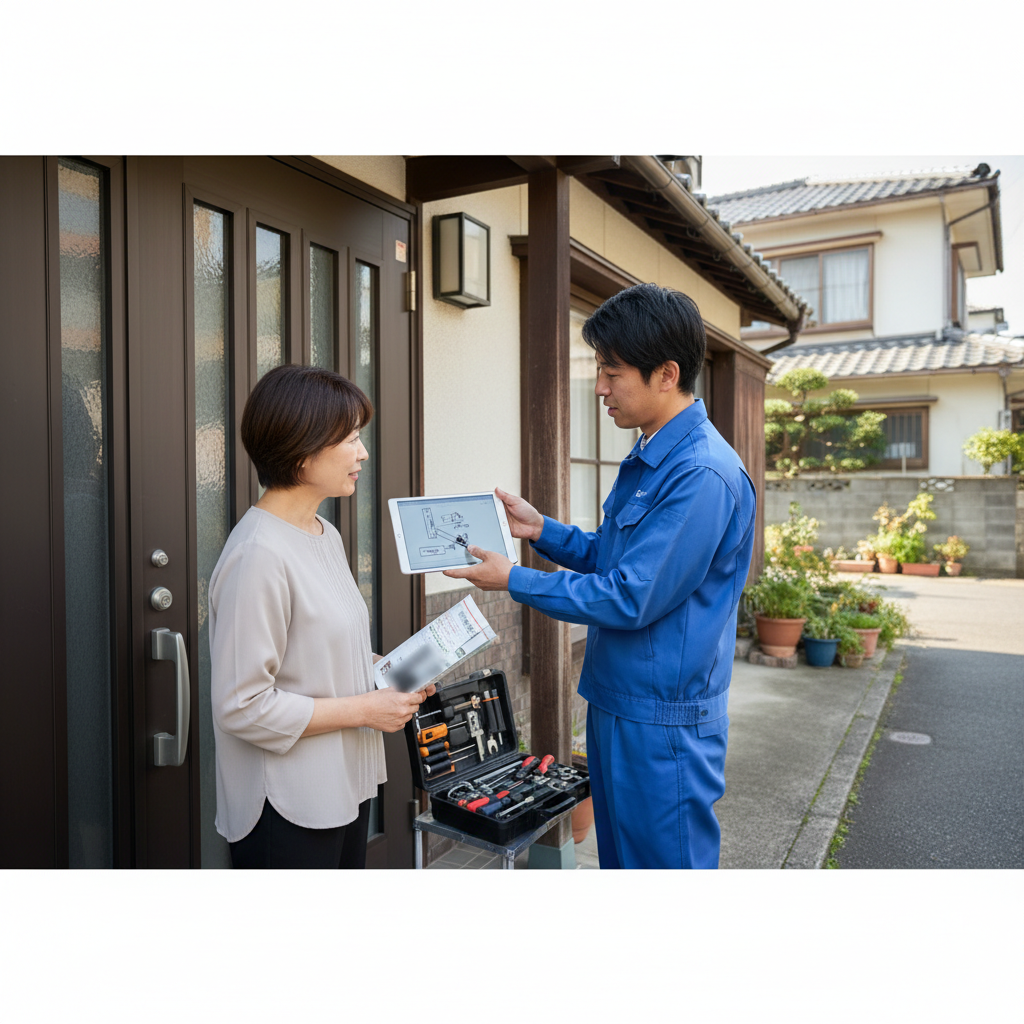 東京都葛飾区金町 ドア修理の料金相場・事例・依頼の流れ