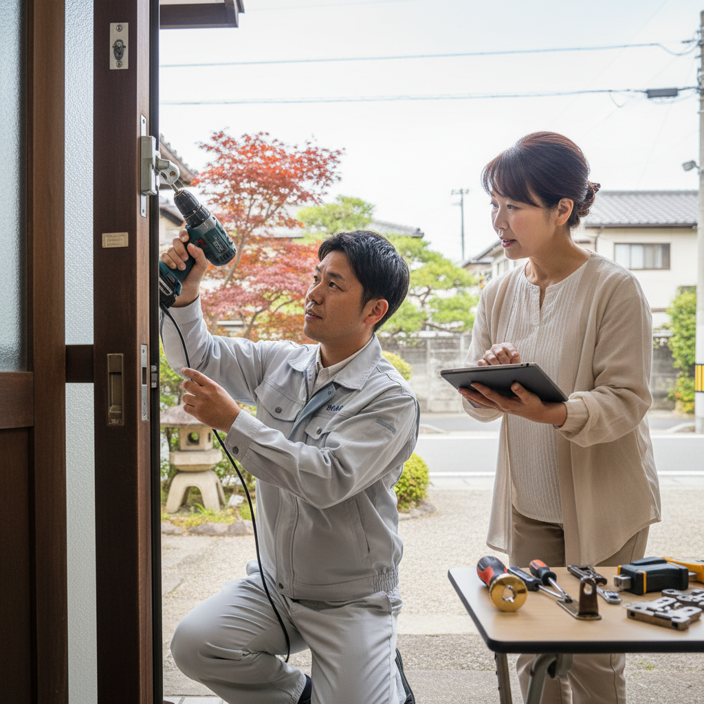 東京都葛飾区柴又 ドア修理の料金相場・事例・依頼の流れ