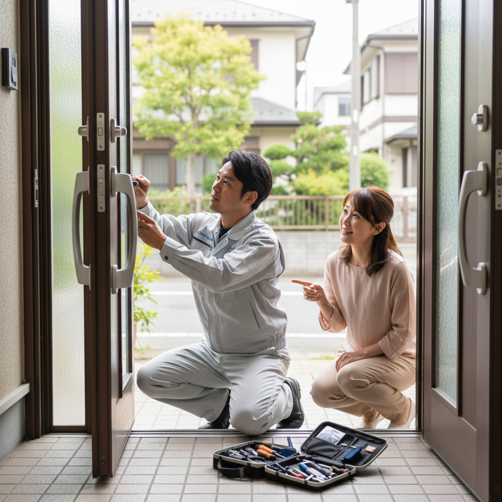 東京都葛飾区西新小岩 ドア修理の料金・事例・依頼の流れ