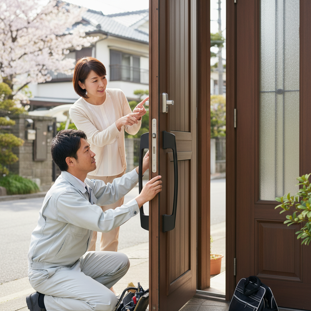 東京都葛飾区青砥のドア修理:料金・事例・依頼の流れ