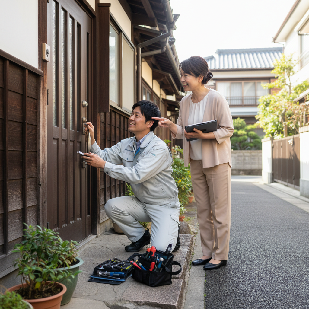 東京都江戸川区松江|ドア修理の料金・事例・依頼の流れ