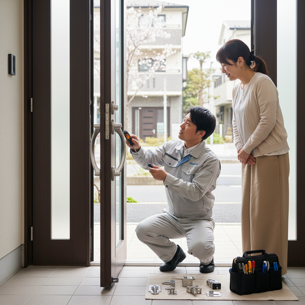 東京都江戸川区清新町 ドア修理の料金相場・事例・依頼の流れ