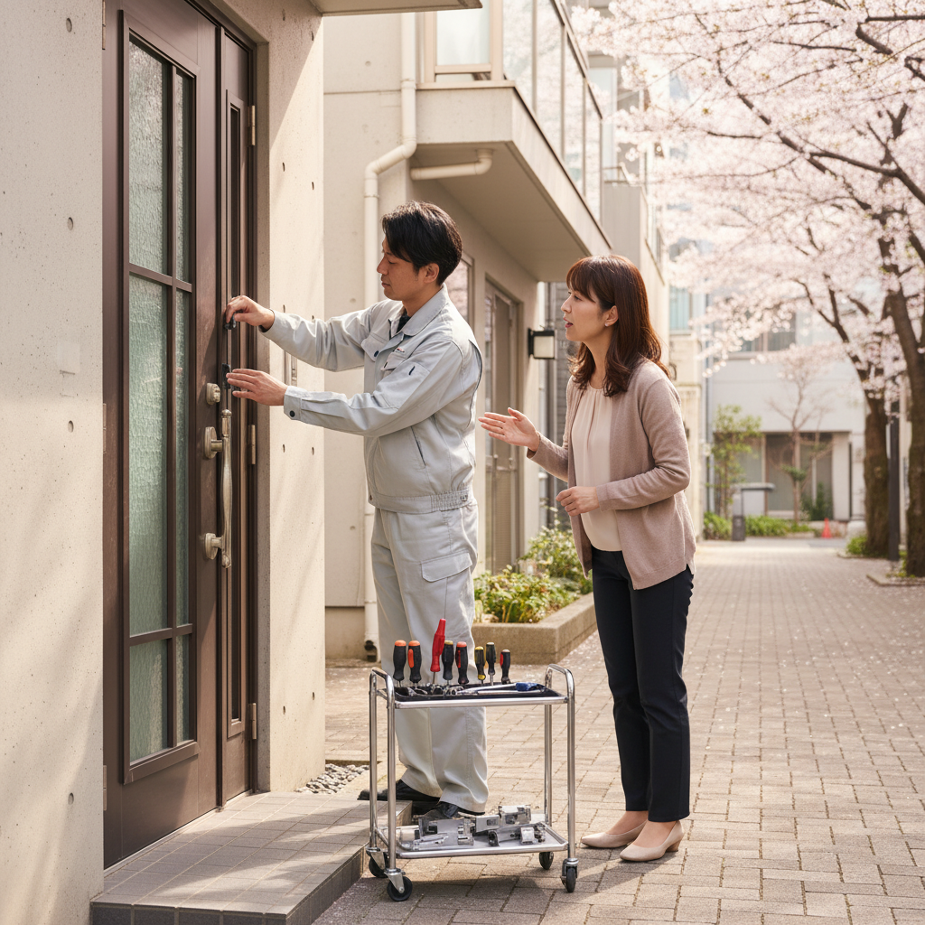 東京都江戸川区西瑞江のドア修理|料金相場、事例、依頼の流れ