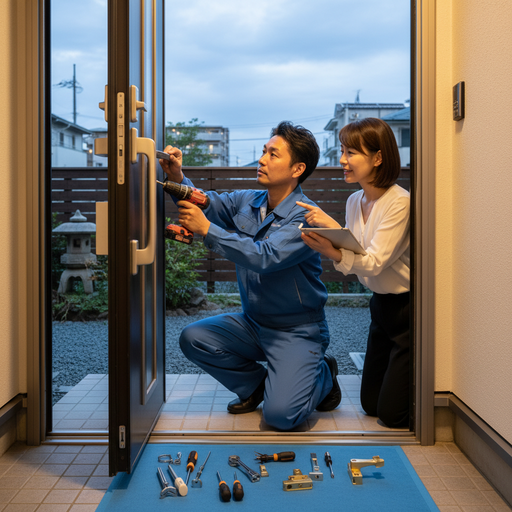 東京都江戸川区東葛西のドア修理｜料金相場・事例・依頼の流れ