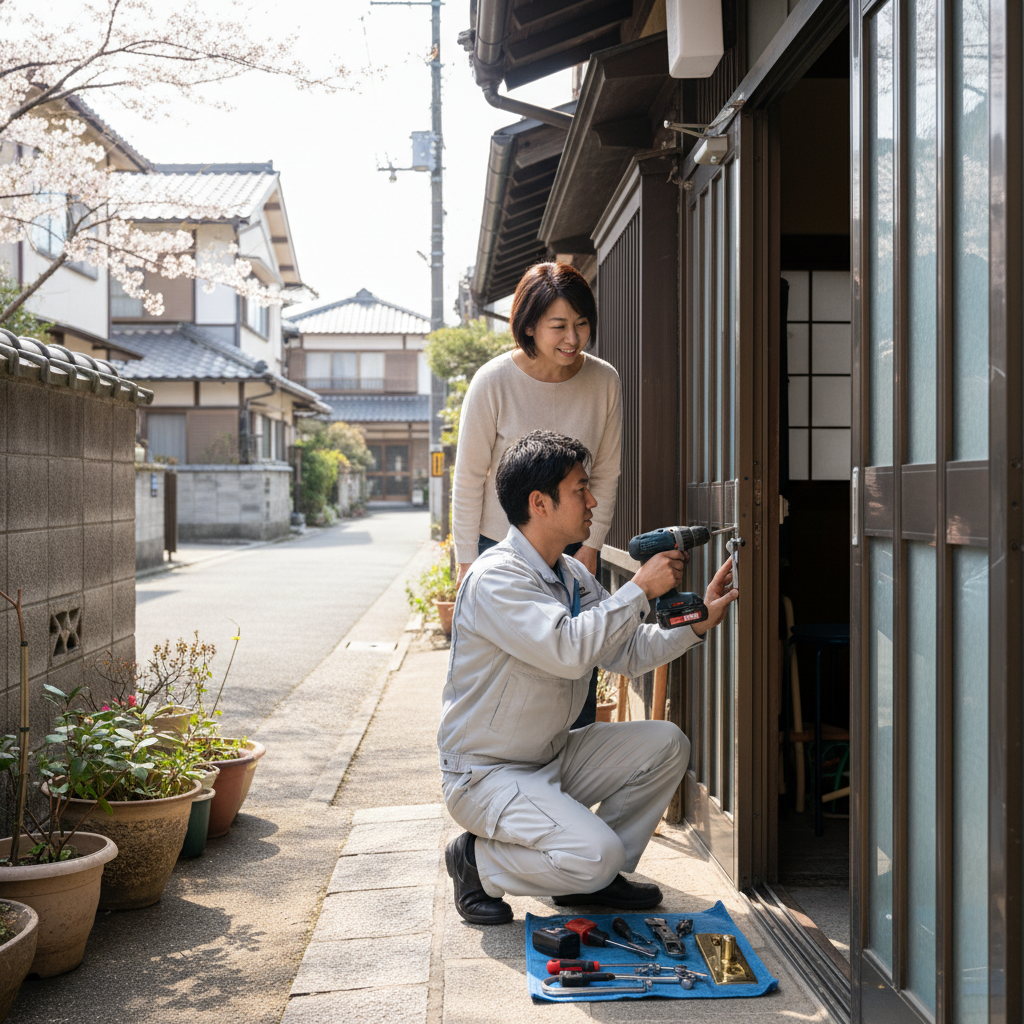 東京都江戸川区東篠崎町 ドア修理の料金相場と依頼の流れ