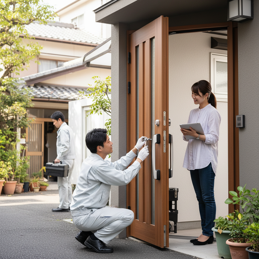 東京都江戸川区東瑞江 ドア修理の料金相場・事例・依頼の流れ