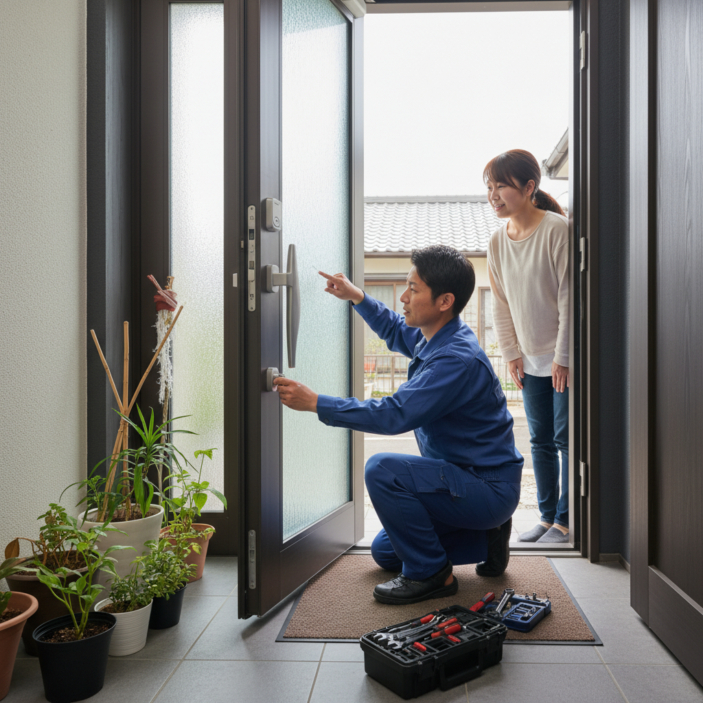 東京都江戸川区北篠崎のドア修理：料金・事例・依頼の流れ