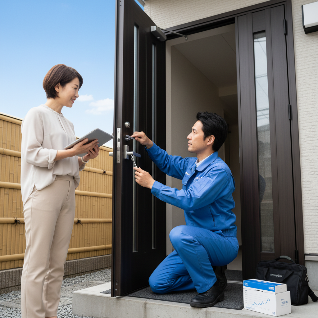 東京都江東区永代 ドア修理の料金相場、事例、依頼の流れ