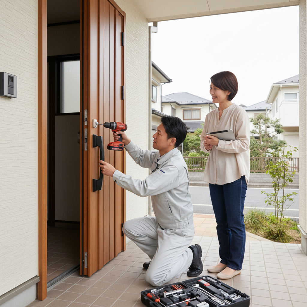 東京都江東区猿江のドア修理：料金相場、事例、依頼の流れ