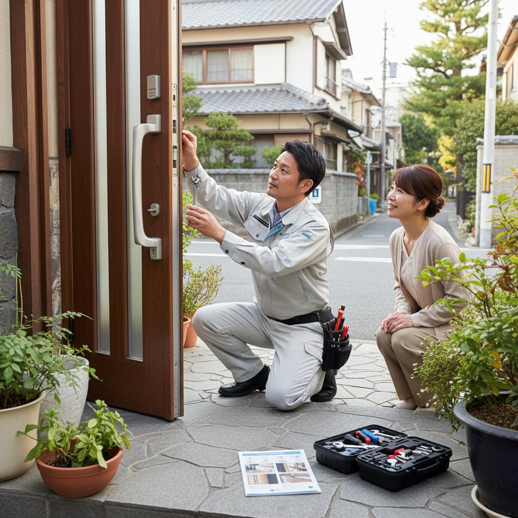 東京都江東区高橋 ドア修理の料金・事例・依頼の流れ