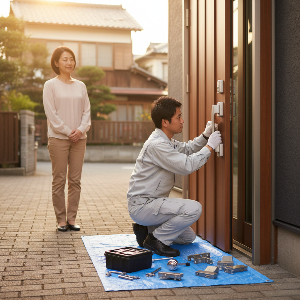 東京都江東区枝川のドア修理:料金・事例・依頼の流れ