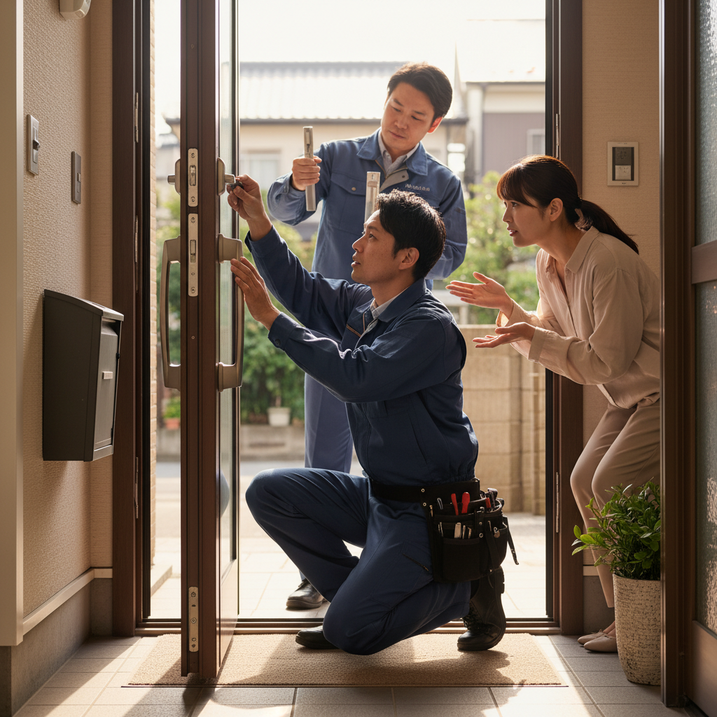 東京都江東区大島 ドア修理の料金相場、事例、依頼の流れ