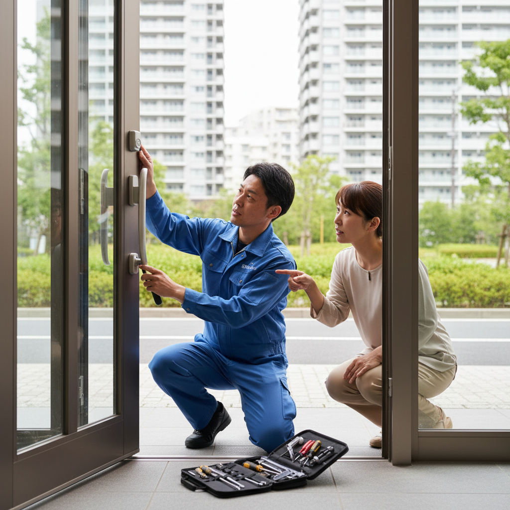 東京都江東区東雲のドア修理｜料金・事例・依頼の流れ