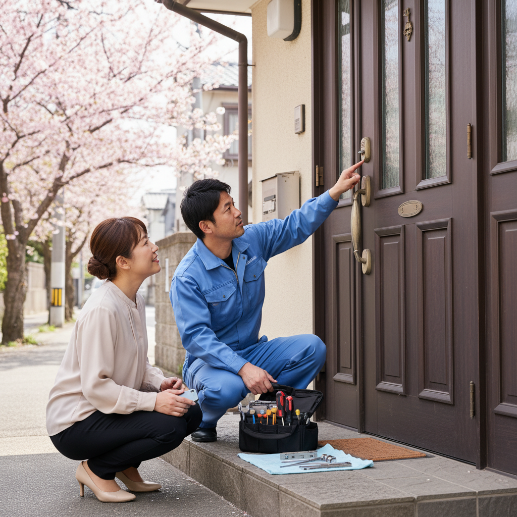 料金相場・修理事例・依頼の流れ｜東京都江東区北砂のドア修理
