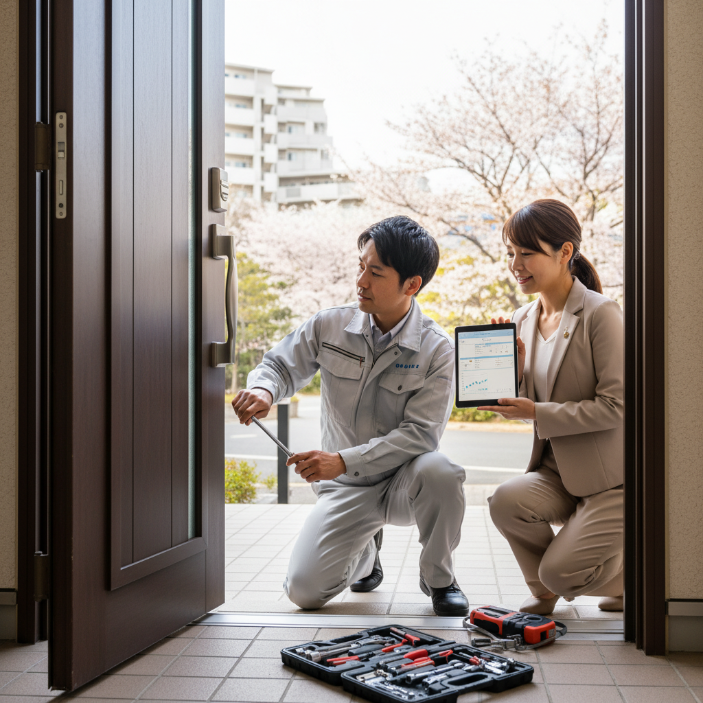 東京都江東区夢の島 ドア修理の料金相場・事例・依頼の流れ
