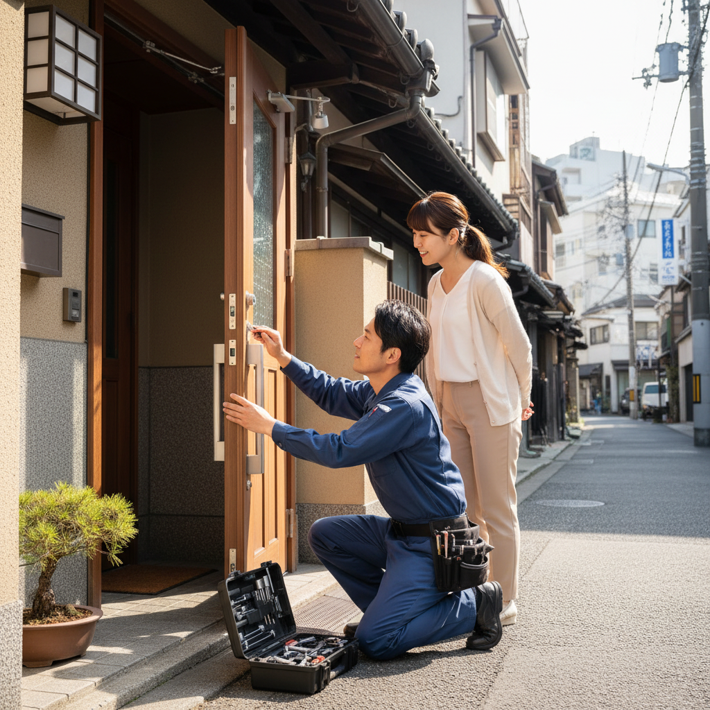 東京都江東区門前仲町のドア修理:料金相場・事例・依頼の流れ