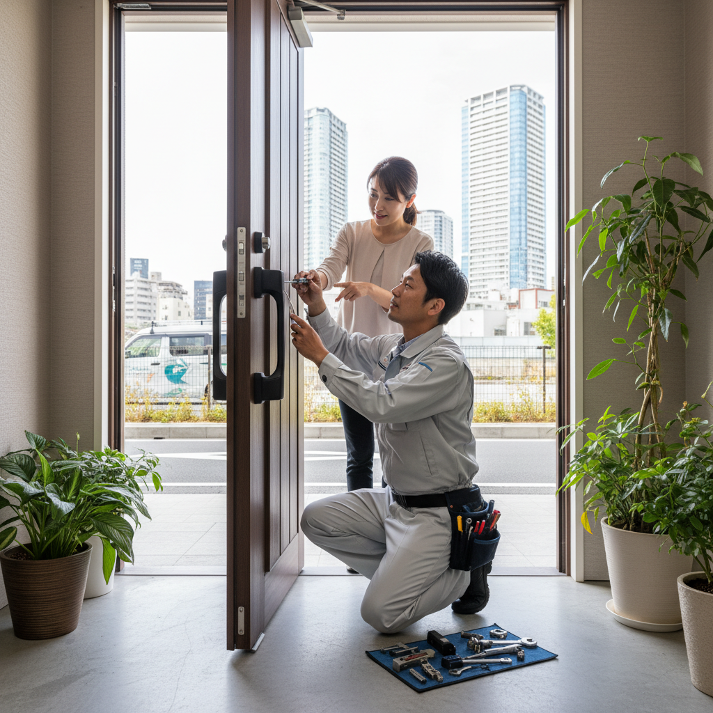東京都江東区有明のドア修理：料金相場・事例・依頼の流れ