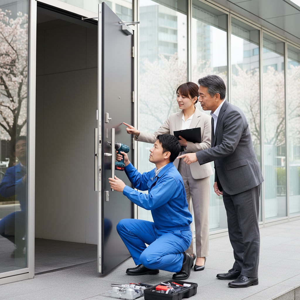 東京都港区虎ノ門のドア修理｜料金相場・事例・依頼の流れ
