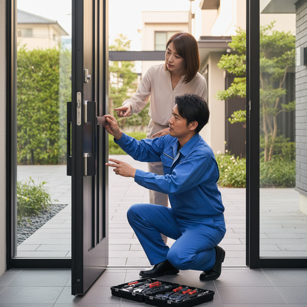 東京都港区高輪のドア修理：料金相場、事例、依頼の流れ