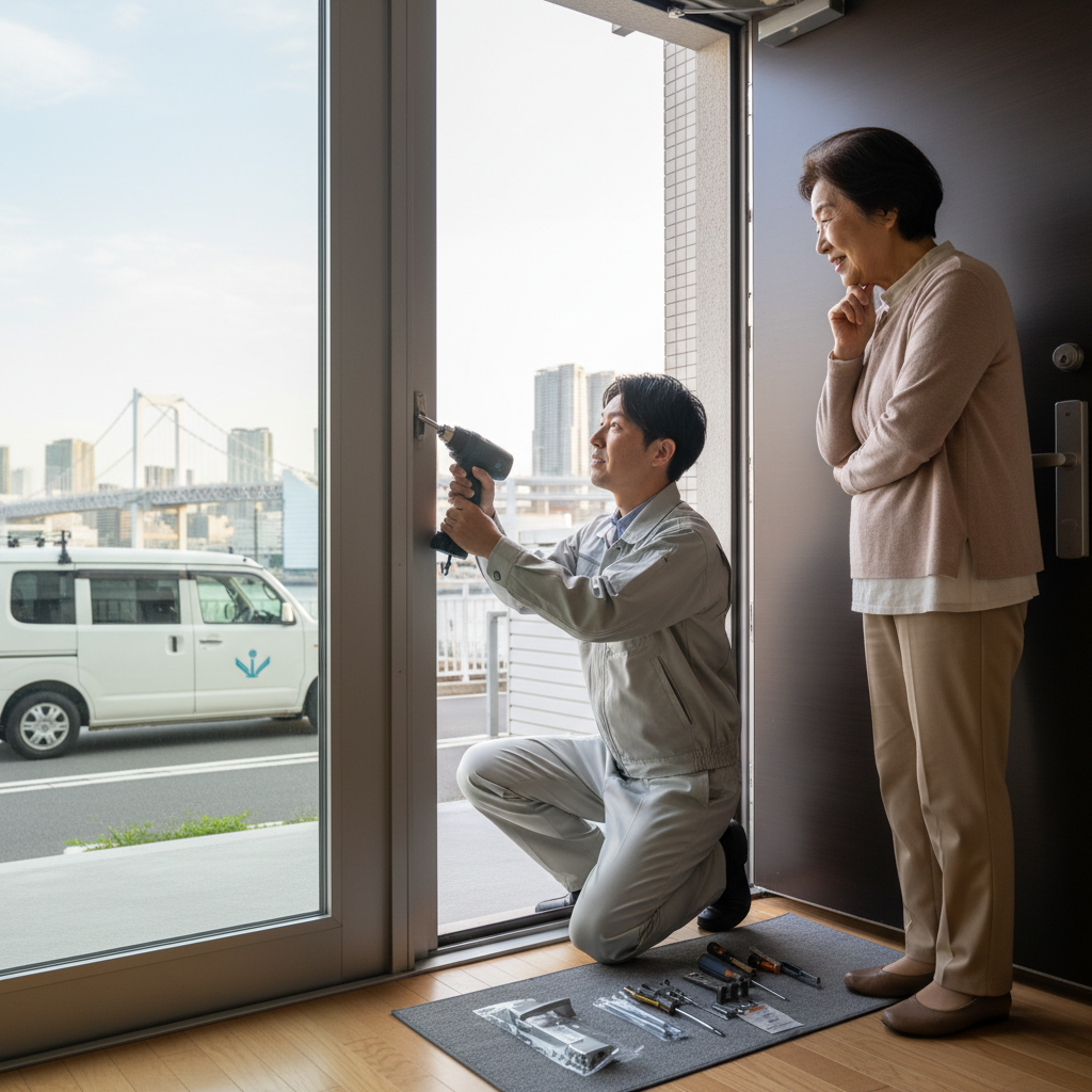 東京都港区芝浦 ドア修理の料金相場・事例・依頼の流れ