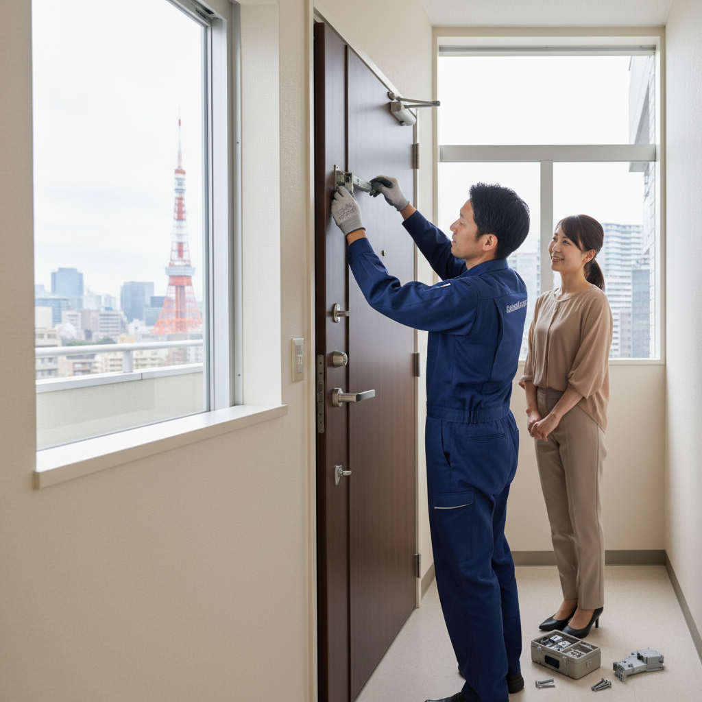 東京都港区芝大門のドア修理｜料金相場・事例・依頼の流れ