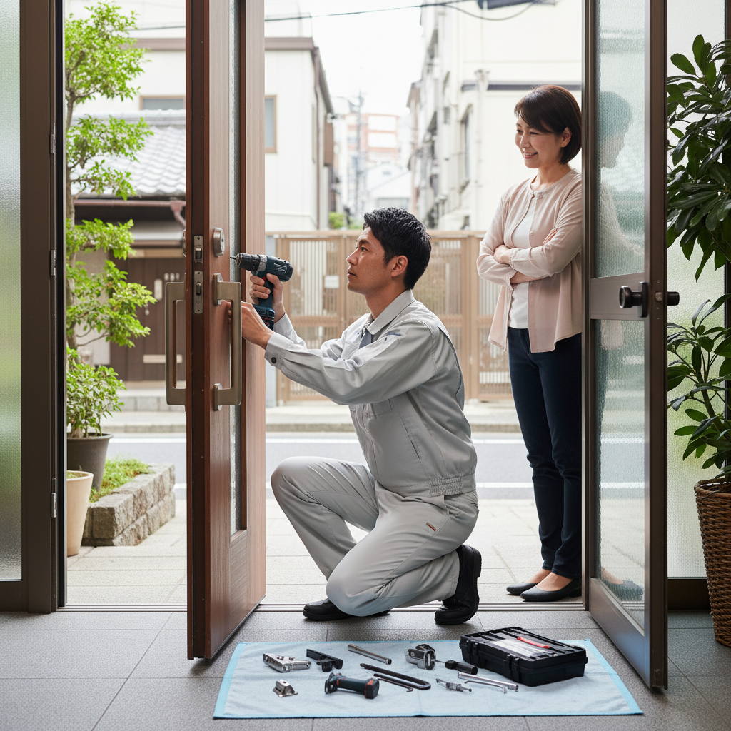 東京都港区西新橋のドア修理：料金相場・事例・依頼の流れ
